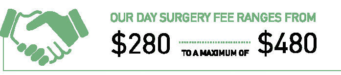 Day surgery Fee