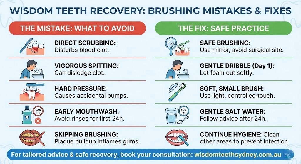 Common brushing mistakes and simple fixes for healthier teeth and improved oral hygiene